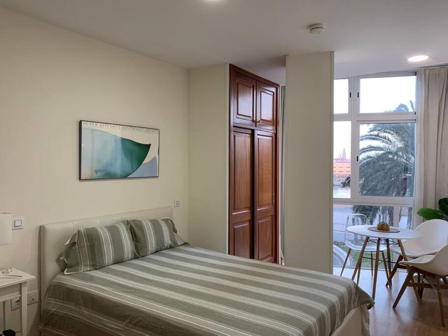 Estudio Con Vistas Al Mar En Лас-Пальмас-де-Гран-Канария Экстерьер фото